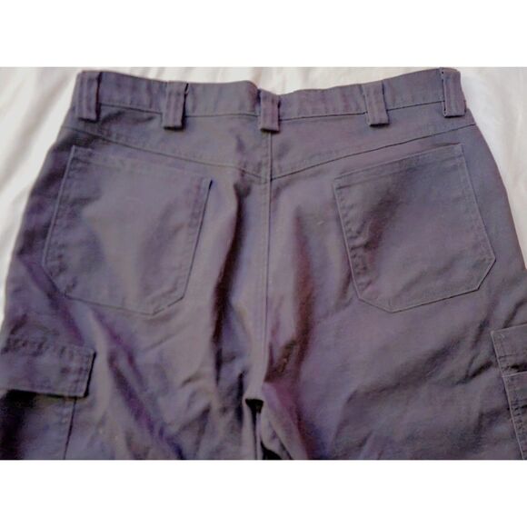 Red‎ Cap Men's Shop Cargo Work Shorts Stretch Fabric Uniform Gray/Black  Size 34 - Picture 7 of 9